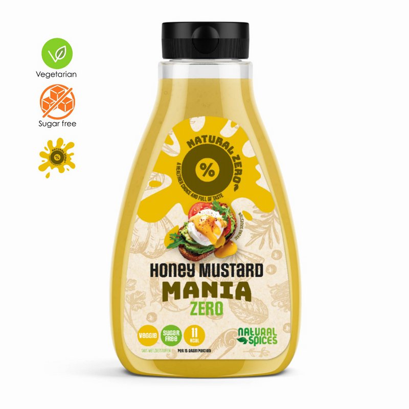 Honey mustard mania low calorie saus (425 ml)