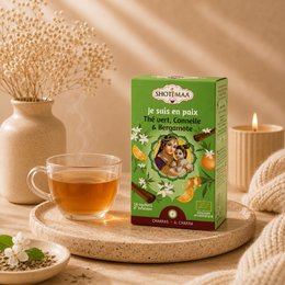  Organic Spiral of Light Herbal Tea - Caffeine-free tea with harmonious revitalizing infusions of ginger and rosehip. High quality ingredients.