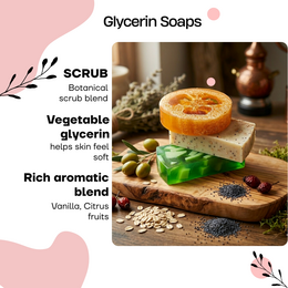 Artisan Glycerin Seifen-Geschenkset (6 × 100 g)