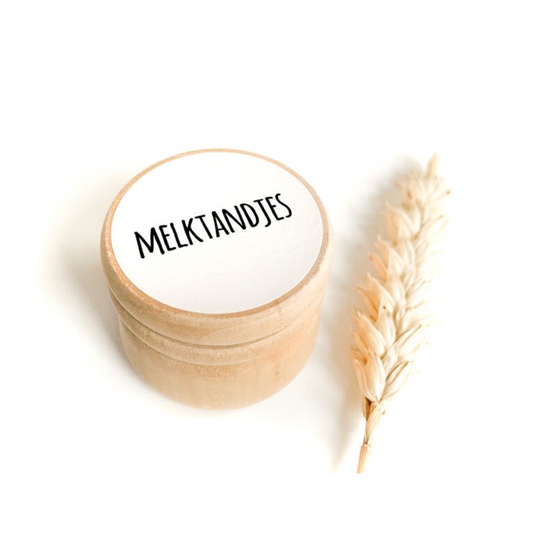 Storage box milk teeth | White