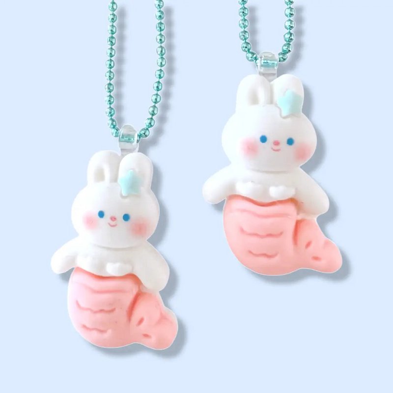 Collana con coniglietto sirena Pop Cutie