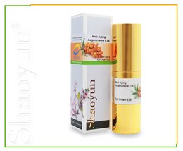Antiaging eye cream with natural ingredients like vitamin E and rosehip oil to reduce fine lines and wrinkles around the eyes.