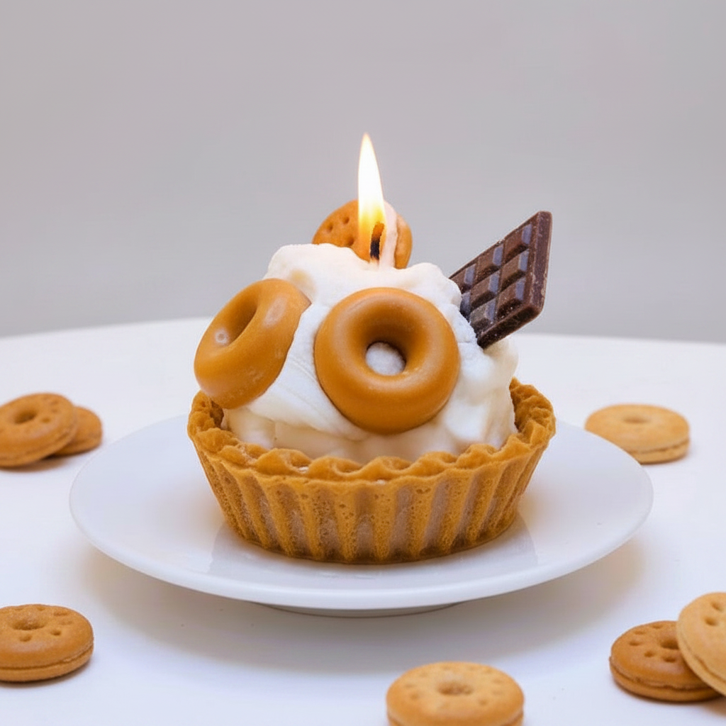 LAVURI® Gourmet Dessert Candle – Handcrafted, Non-Toxic & Pet-Friendly