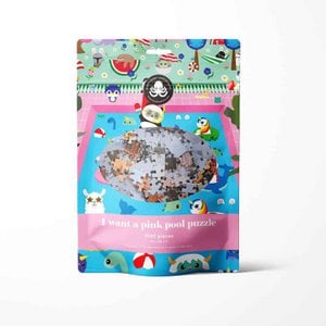 Puzzel Roze Zwembad - Legpuzzel 1000 stukjes