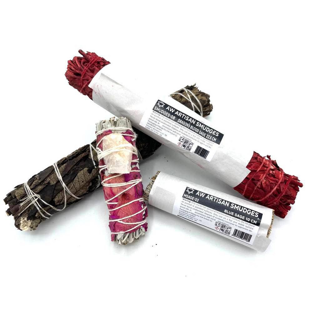 Smudge Stick - biała szałwia, eukaliptus i imbir