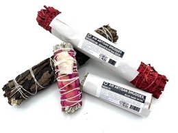 Smudge Stick - White Sage, Eucalyptus and Ginger