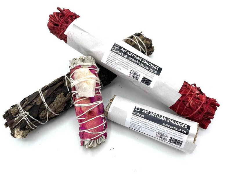 Smudge Stick - biała szałwia, eukaliptus i imbir