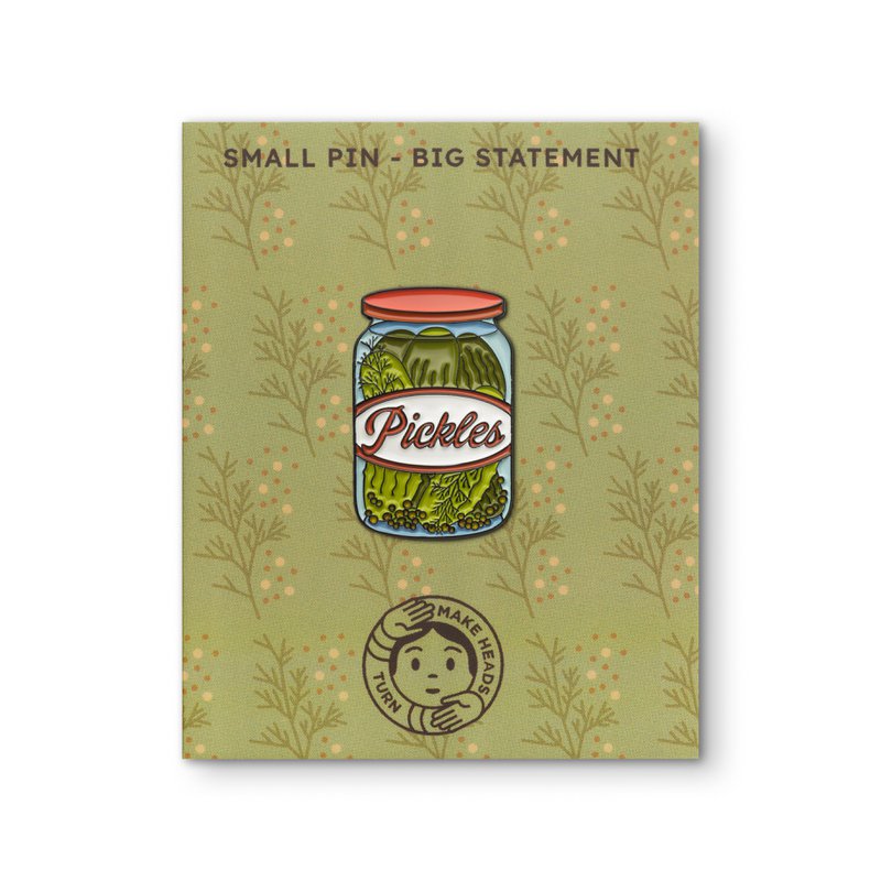 Emalje pin "pickle jar"