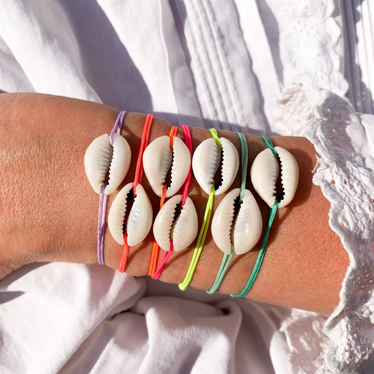 Muschelarmband