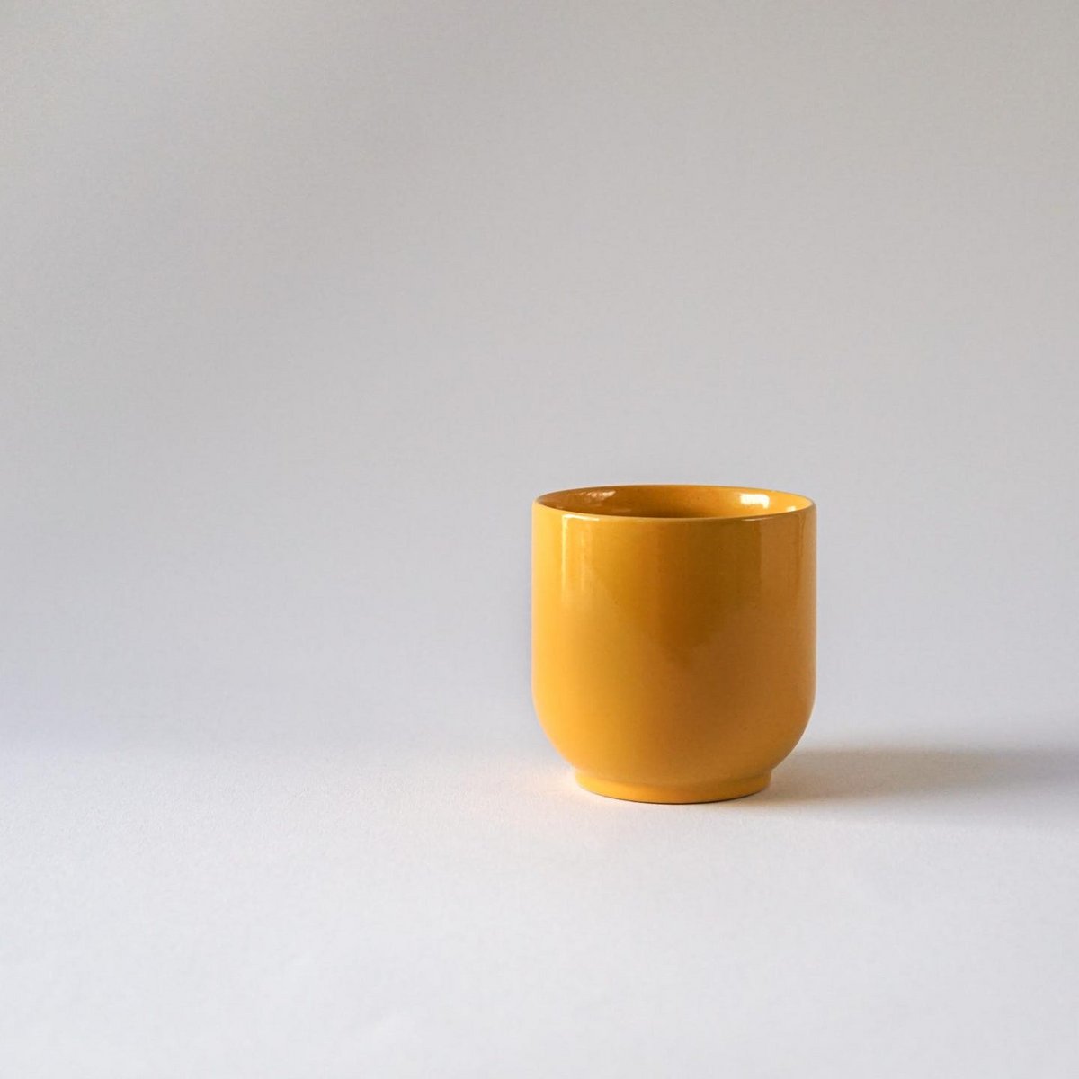Mug Hollyhock - giallo di fine estate - 200 ml