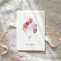 Greeting card · Red Balloons