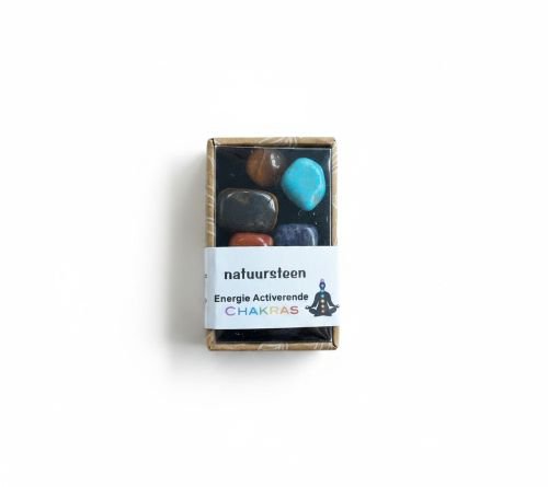 7 cuddly stones in a luxury box