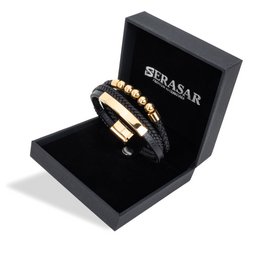 Bracciale in pelle "Perla"