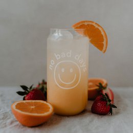 Højt drikkeglas No Bad Days (PU = 6 stk.)