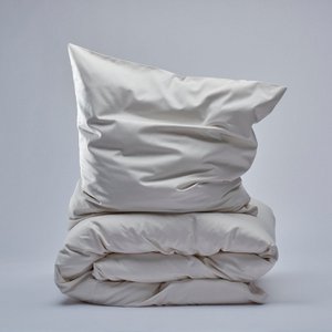 Almond milk 500TC Sateen duvet set