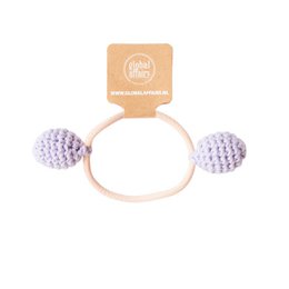 Élastiques Cheveux Boule Crochet Assortis 4 couleurs
