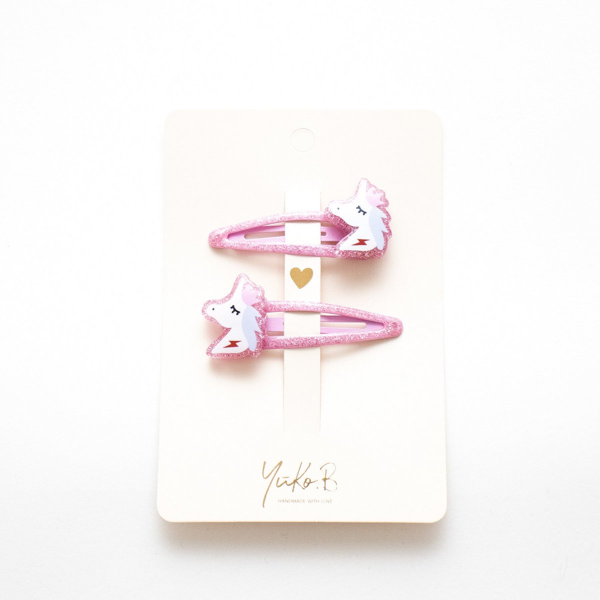 Duo Barrettes Premium Enfant - Sparkle Licornes Etincelantes
