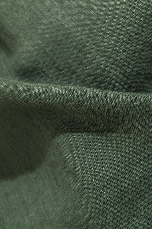 Linen bedding set / Forest green