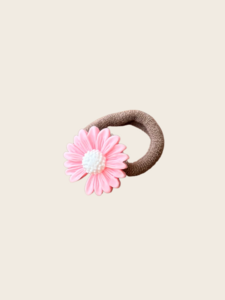 Haarelastiek Madelief Roze