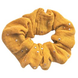 Scrunchie ze szczyptą złota