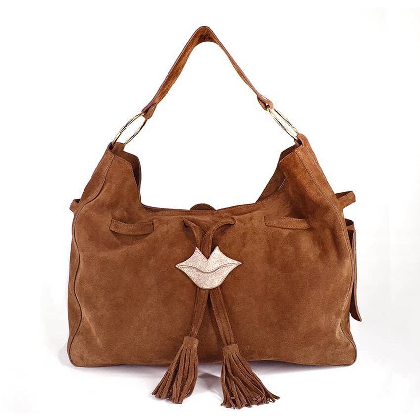 Bolso tote XXL Soft MIKI camel
