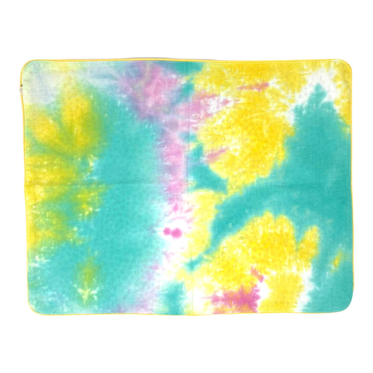 Dwustronna podkładka z motywem Graou i różowym tie-dye - Graou Rose - Zestaw 2