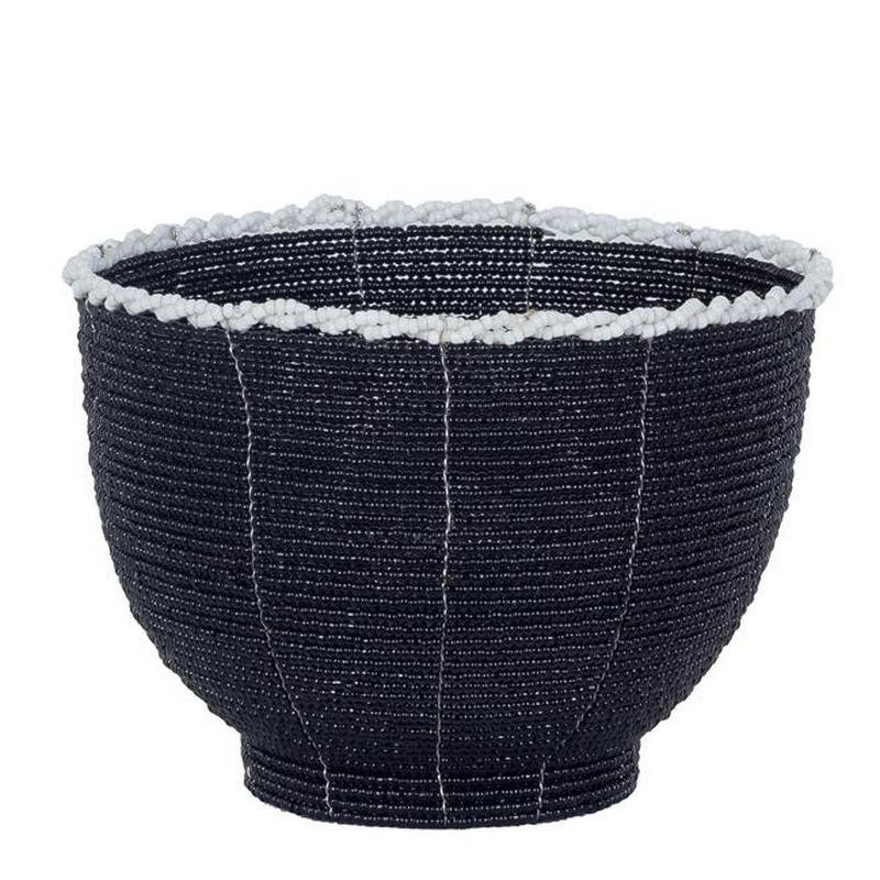 Petit pot Lyl noir et blanc