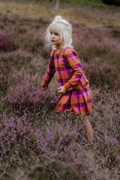 Pull à carreaux fille | Cyrène