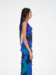 Marine fantasieblouse
