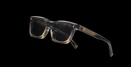 Walton et Mortimer NO. 54 : Lunettes de soleil grises transparentes "Inferno"