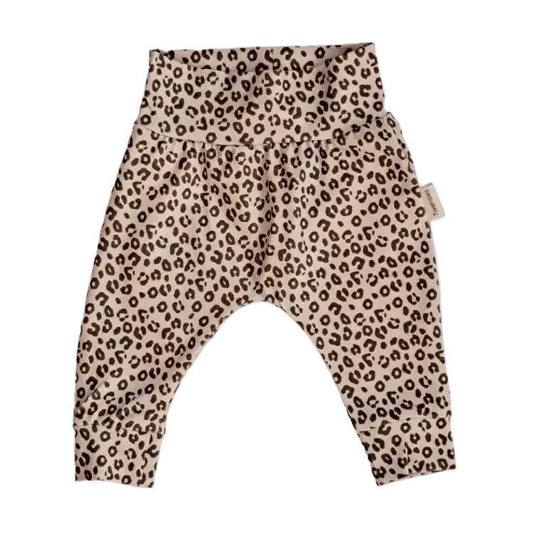 Baby pants leopard print