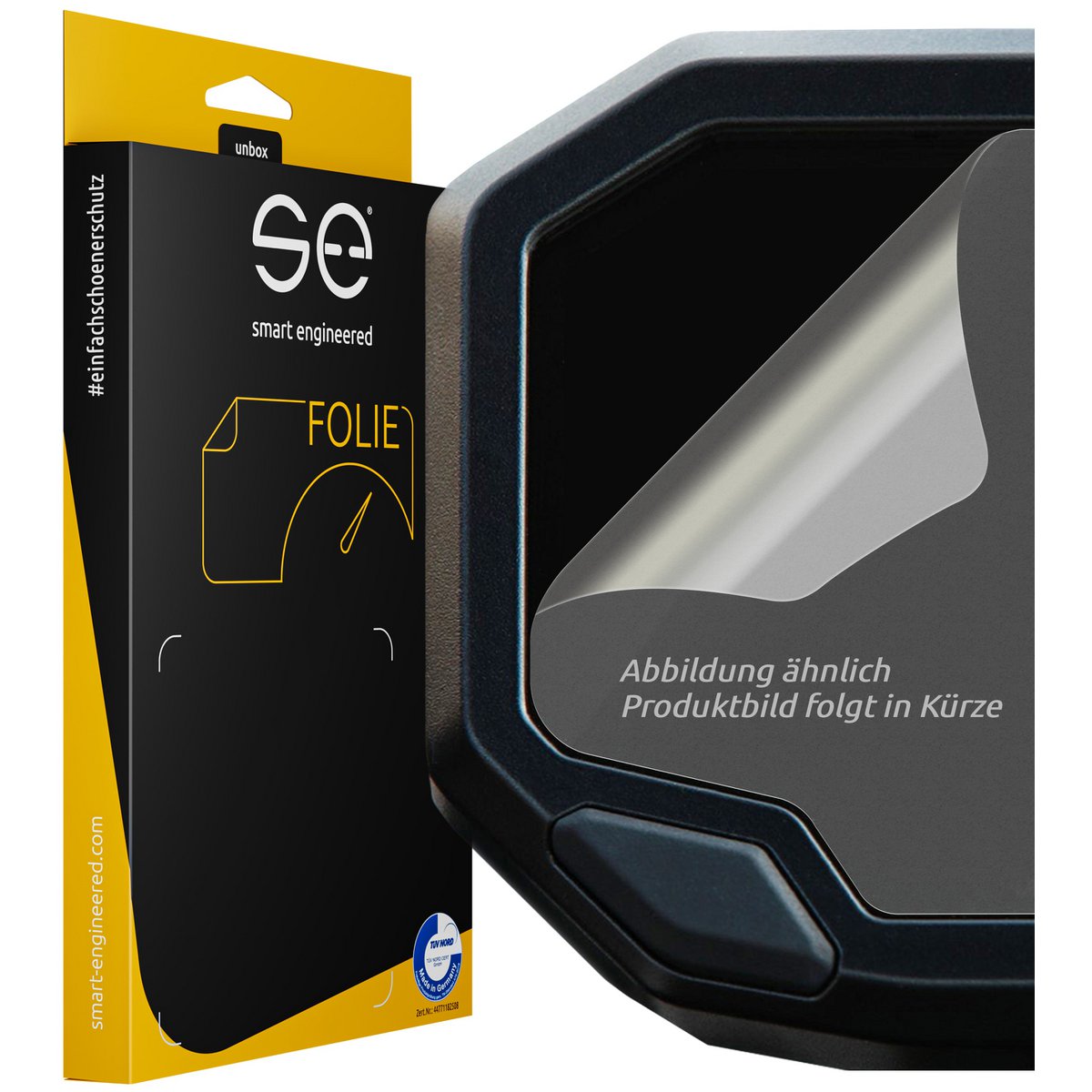 2x película protectora se® 3D (antirreflectante) Yamaha MT-09 / FJ-09 Tracer / XT1200Z Super Tenere 2013+ Cockpit