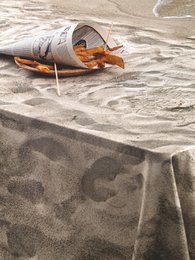 BEACH SAND - tablecloth