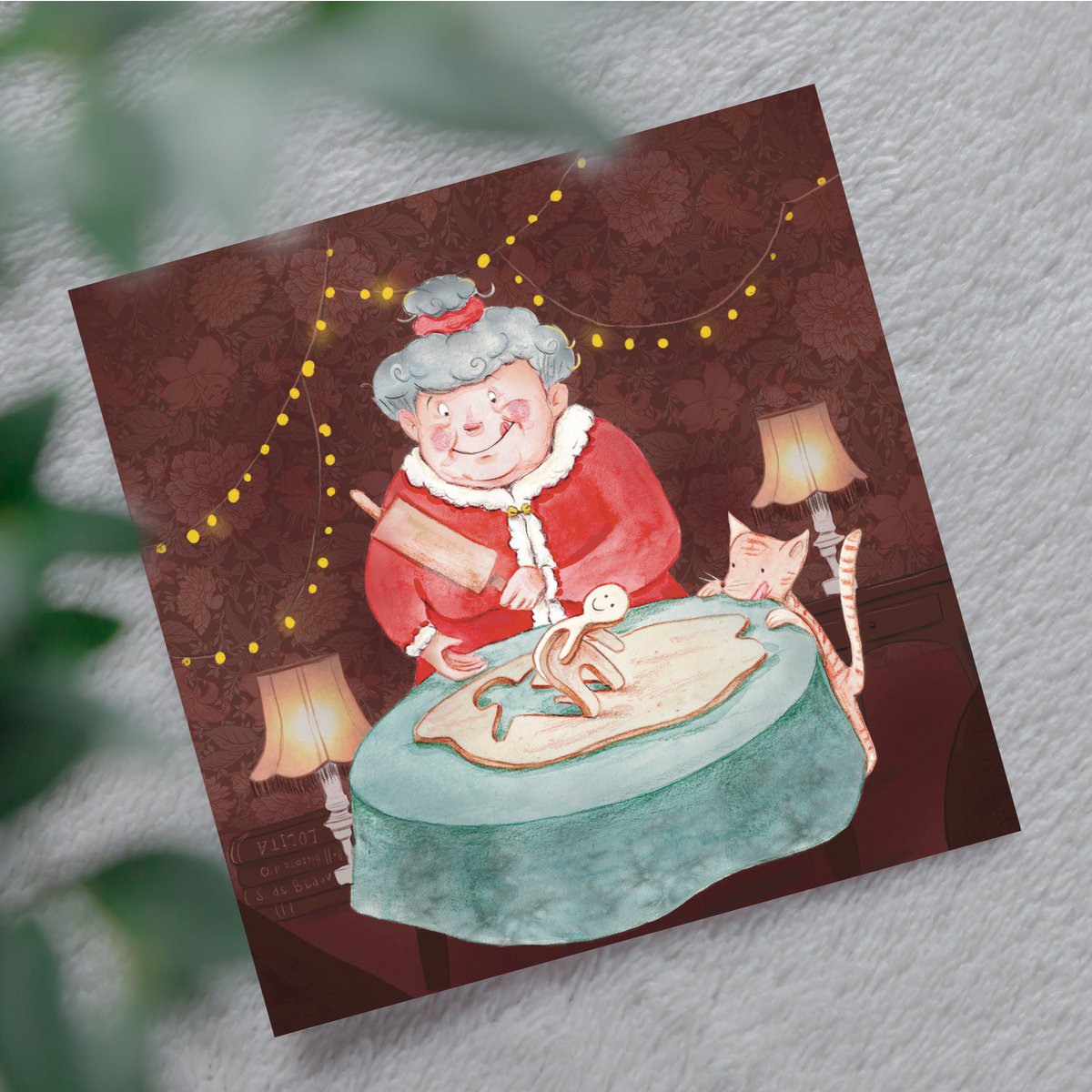 Postal Madame Noëlle