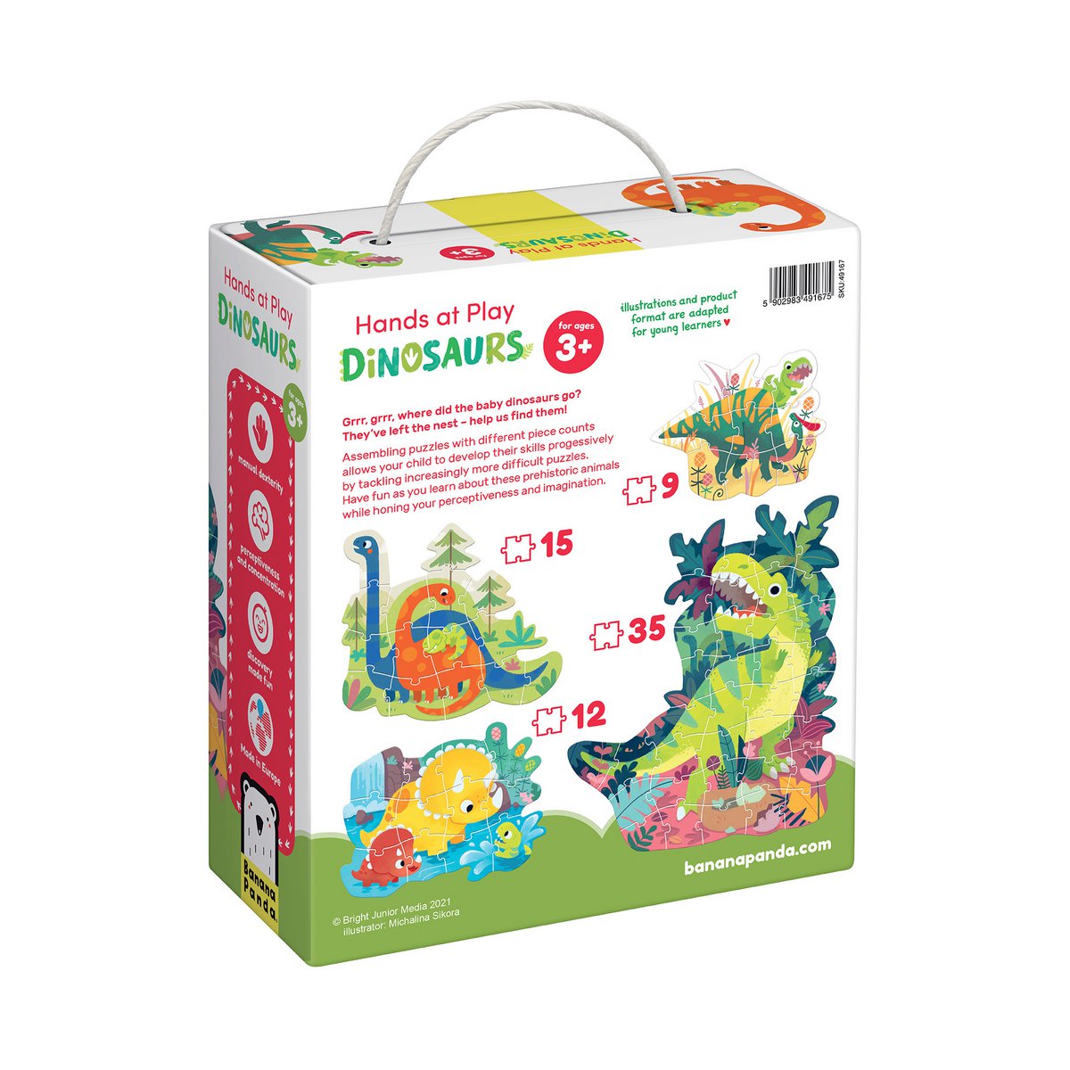 Hands at Play Dinosaurs 3+