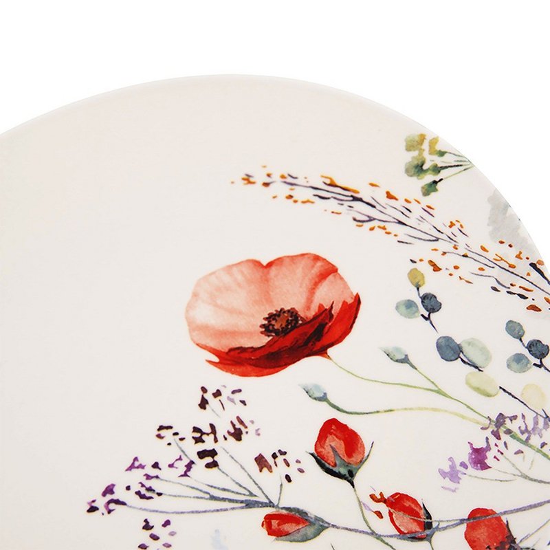Porzellan Mohn 27 cm