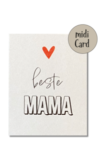 Midi card best mom