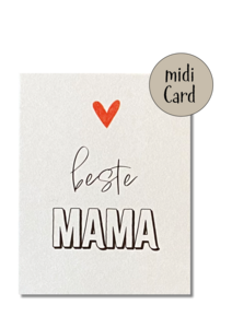 Midi card best mom