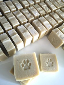 Vegan Handmade Doggie Shampoo Soap Bar Neem Oil