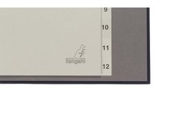Onglet ECO Kangaro A4 chiffres 180gr carton gris 4r 12pcs FSC