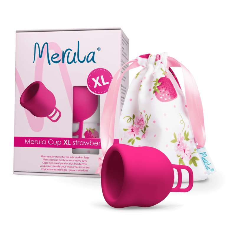 Merula Cup XL fragola Menstruationsstasse