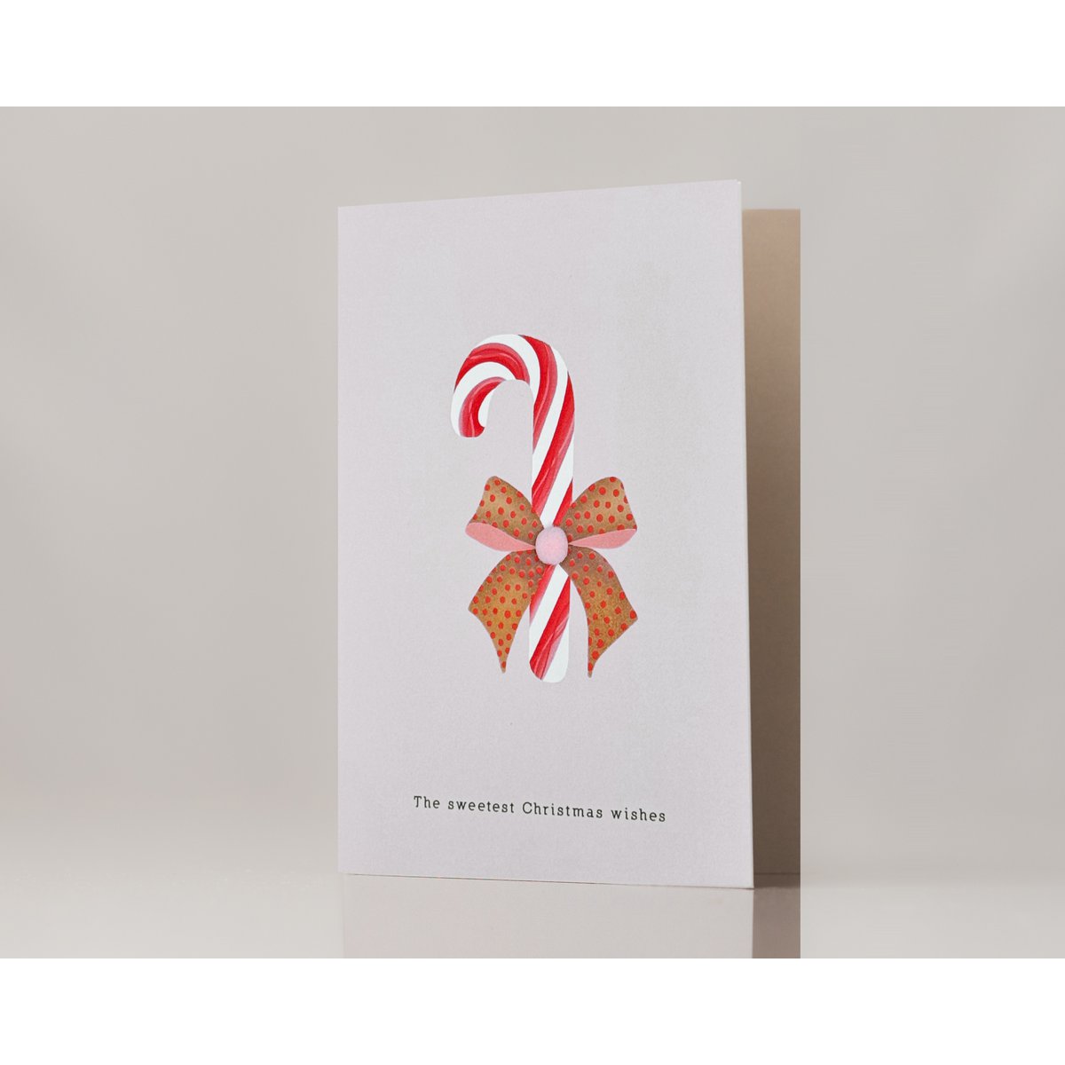 Navidad: bastón de caramelo
