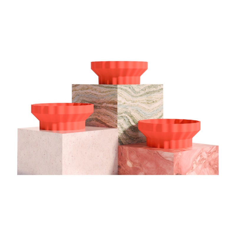 Ferrara Obstschale rote Edition