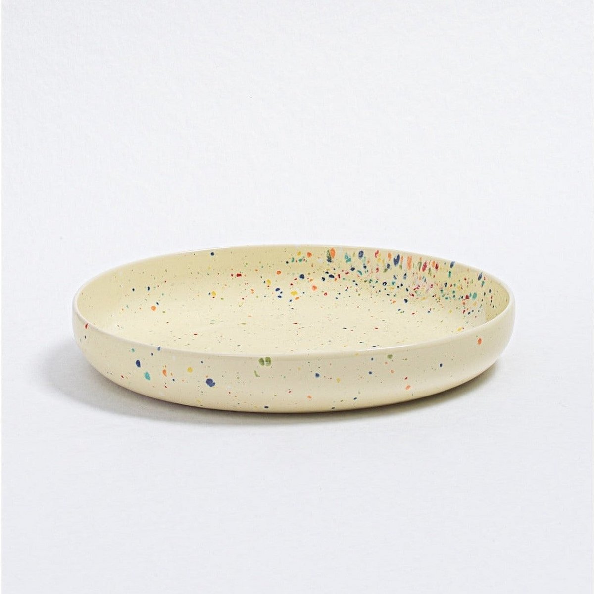 New Party Low Pasta Plate 23cm - Mix 6 Pieces