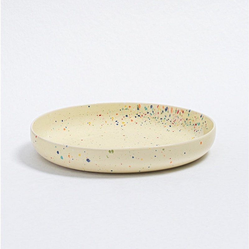 New Party Low Pasta Plate 23cm - Mix 6 Pieces