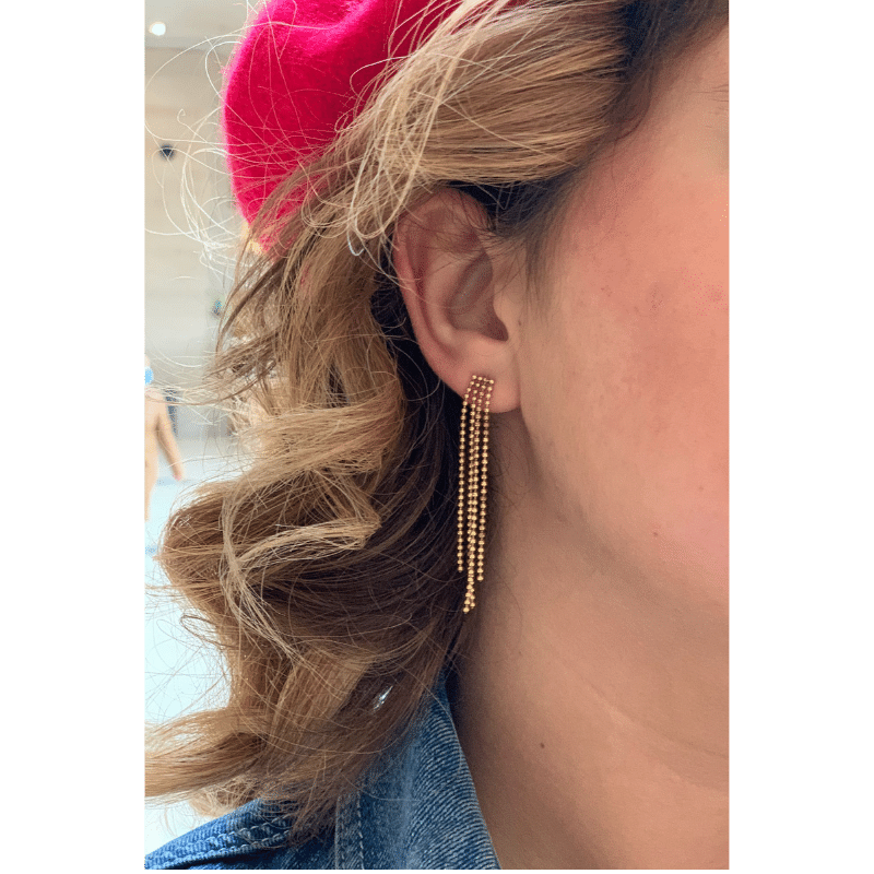 Pendientes "VENECIA" Chapado en Oro