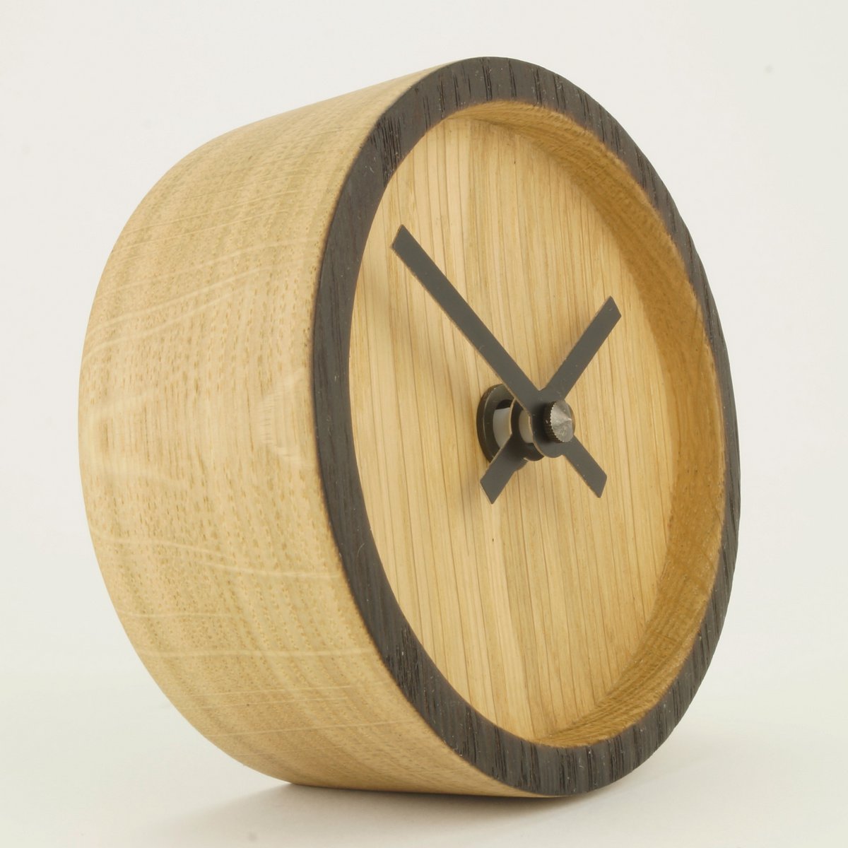 Table Clock Cylinder Carbo