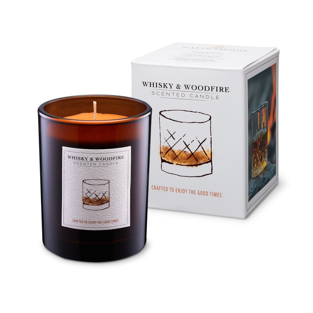 Candela profumata Maker's House - CONFEZIONE MISCELA (4 x 3) - TUTTI E QUATTRO I PROFUMI