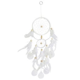 Window decoration dream catcher white 12cm