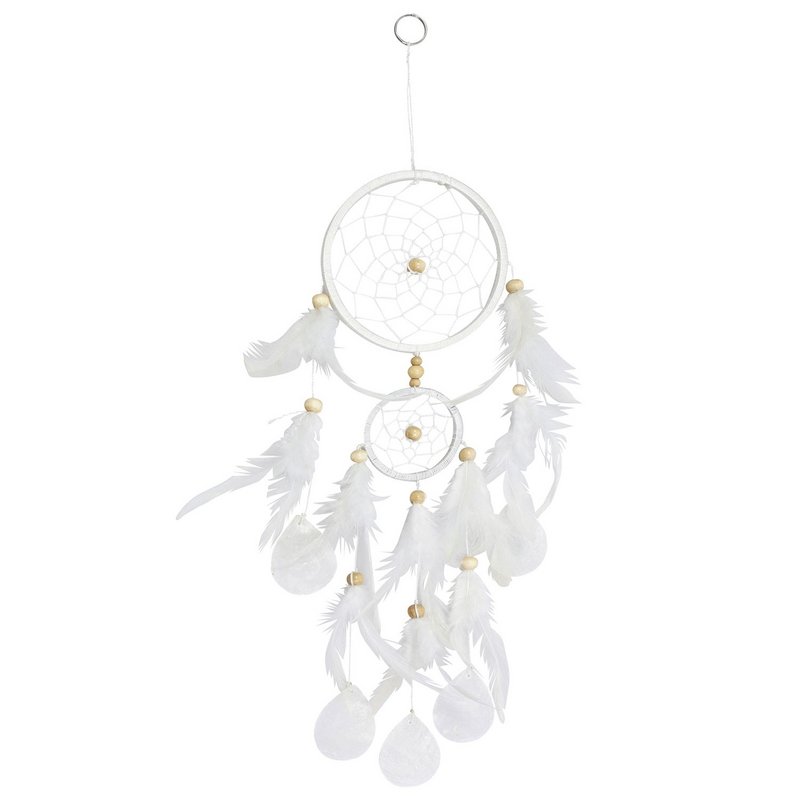 Window decoration dream catcher white 12cm